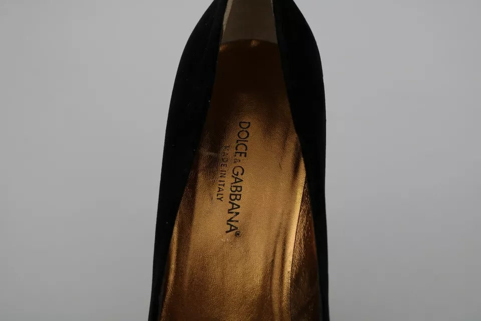 Black Velvet Ayers High Heels Pumps Shoes