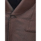 Elegant Multicolor Silk Men's Jacket