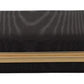 Black Silk Gold Frame Clutch Evening Party Purse Bag