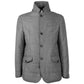 Gray Wool Men Jacket