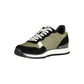 Green Polyester Men Sneaker