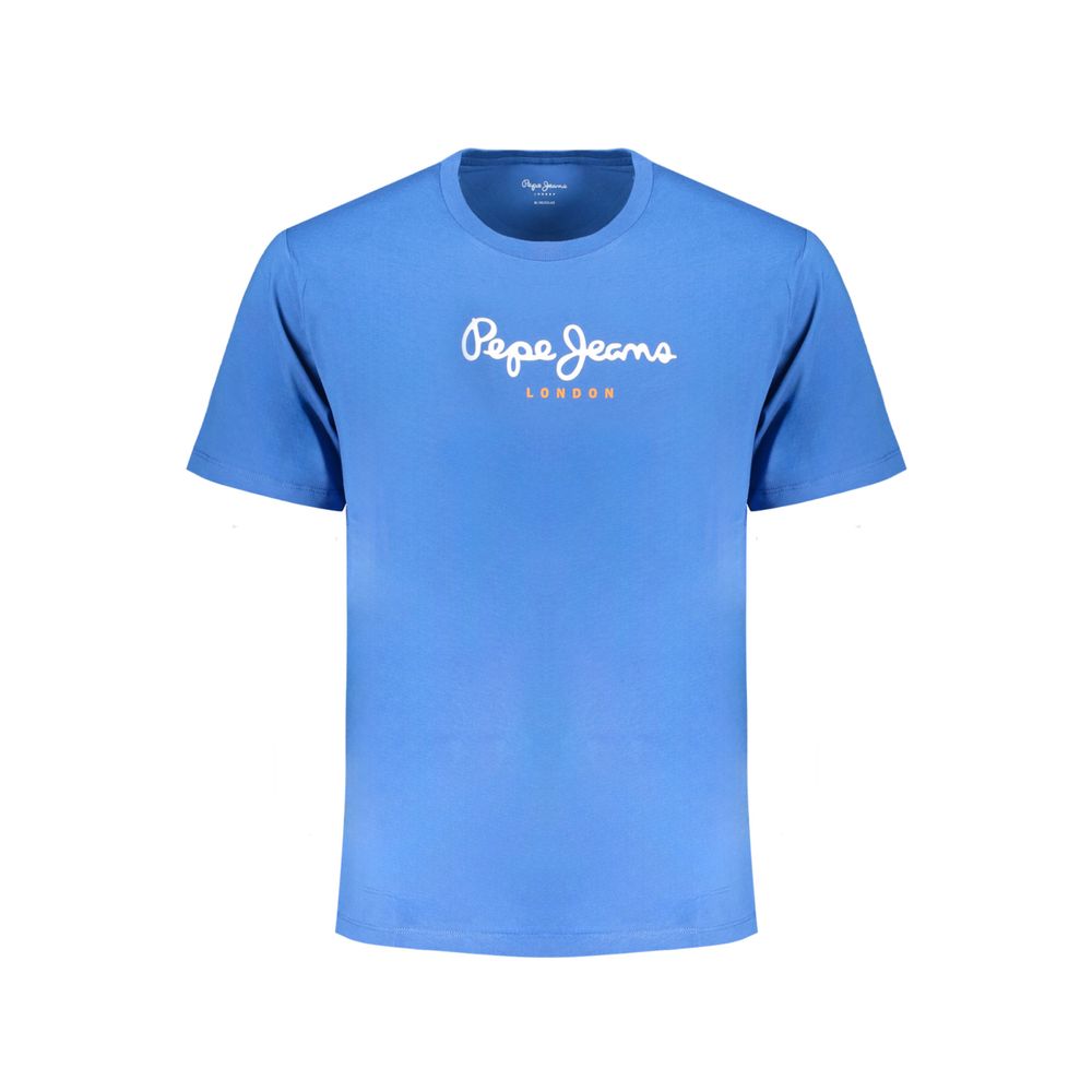 Blue Cotton T-Shirt