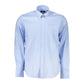 Light Blue Cotton Men Shirt