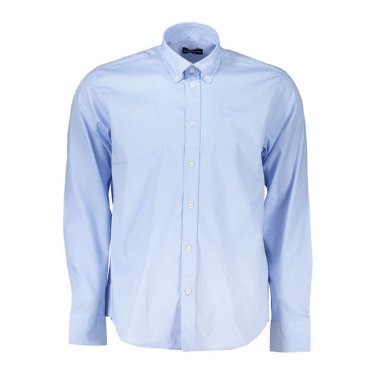 Light Blue Cotton Men Shirt