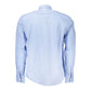 Light Blue Cotton Men Shirt