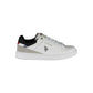 White Polyethylene Men Sneaker