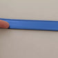 Blue Leather DEVOTION Heart DG Logo Metal Buckle Belt