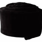 Black Velvet Viscose Waist Wide Women Belt