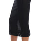 Elegant Black High Waist Pencil Skirt