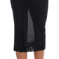 Elegant Black High Waist Pencil Skirt