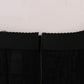 Elegant Black High Waist Pencil Skirt