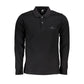 Black Cotton Polo Shirt