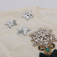 Enchanted Crystal Embroidered Silk T-Shirt