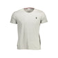 Gray Cotton Men T-Shirt