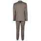 Beige Wool Vergine Suit