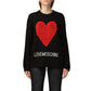 Black Wool Women Sweater