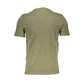 Green Cotton Men TShirt