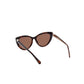 Brown Injected Plastic Women Sunglass