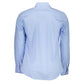 Light Blue Cotton Men Shirt