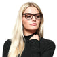 Brown Women Glasses Frame