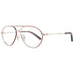 Rose Gold Men Glasses Frame