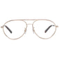 Rose Gold Men Glasses Frame