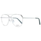 Silver Unisex Glasses Frame
