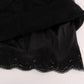 Elegant Black Floral Lace Torero Blouse