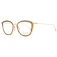 Gold Women Optical Frames
