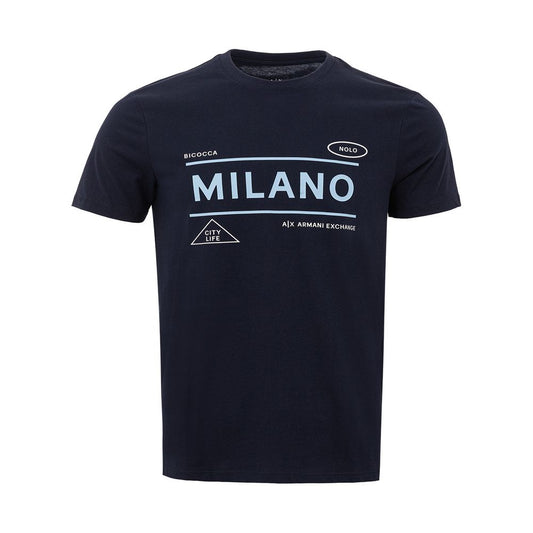 Blue Cotton T-Shirt