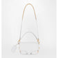 White Polyester Women Handbag