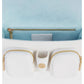 White Polyester Women Handbag