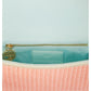 Pink Polyester Women Crossbody Bag