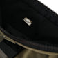Army Green Nylon Logo Clutch Crossbody Shoulder Bag