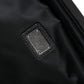 Black Nylon Crown Embellished Backpack Bag