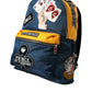 Blue Yellow Nylon Prince Of Heart Backpack Bag