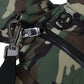 Multicolor Camouflage Print Animal Silhouette Bag