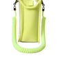 Yellow Green Plastic DG Logo Neck Strap Cardholder Wallet