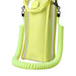 Yellow Green Plastic DG Logo Neck Strap Cardholder Wallet