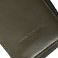 Multicolor Calfskin Leather Logo Card Holder Wallet