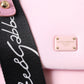 Pink SICILY Neoprene Top Handle Shoulder Satchel Bag