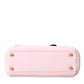 Pink SICILY Neoprene Top Handle Shoulder Satchel Bag