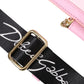 Pink SICILY Neoprene Top Handle Shoulder Satchel Bag