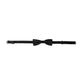 Black Silk Adjustable Neck Men Bow Tie