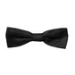 Black Silk Adjustable Neck Men Bow Tie