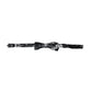 Black Floral Fantasy Adjustable Neck Men Bow Tie