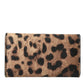 Brown Leopard PVC Pouch Key Holder Case Keyring