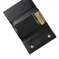 Brown Leopard PVC Pouch Key Holder Case Keyring