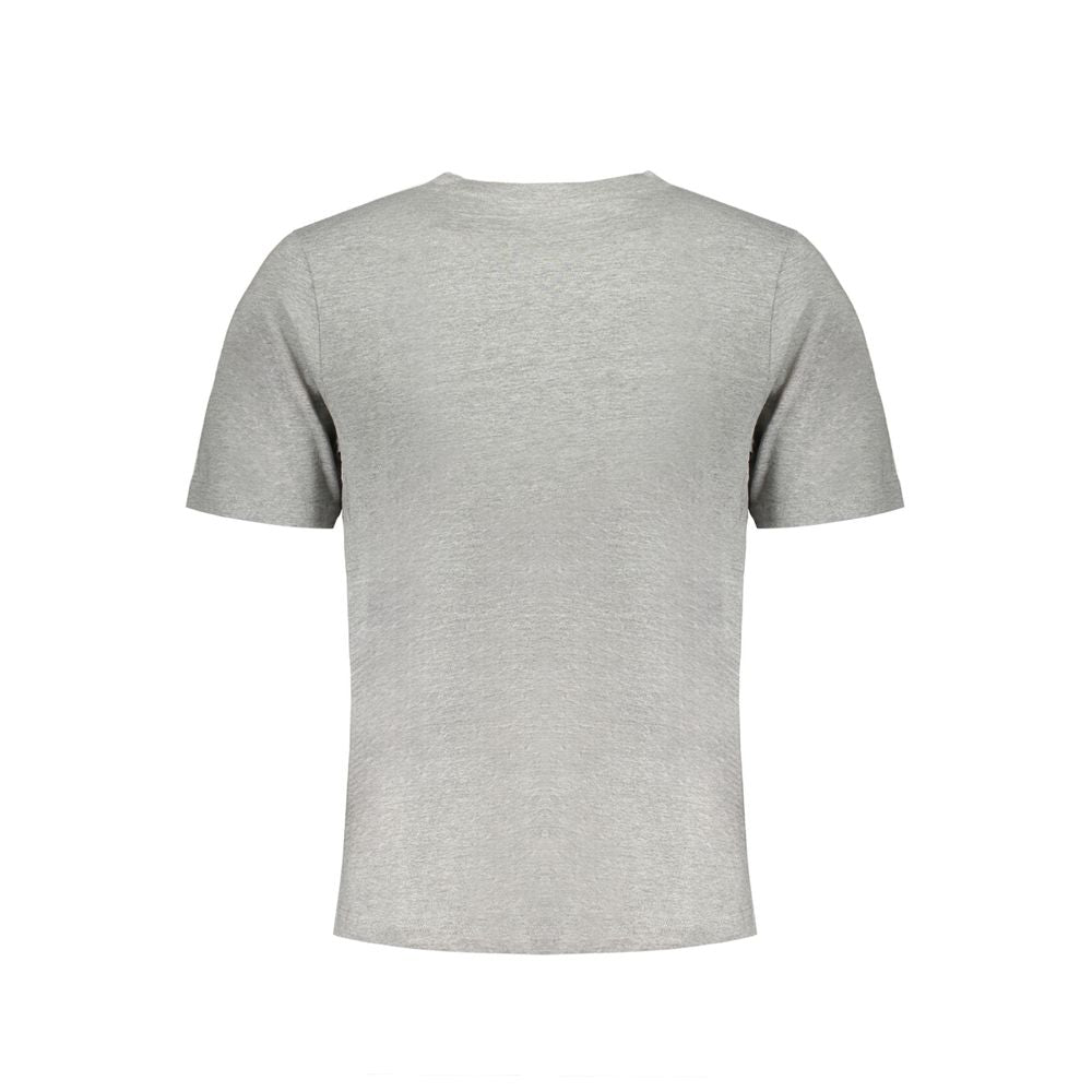 Gray Cotton T-Shirt