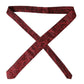 Red Floral Brocade Silk Adjustable Men Tie
